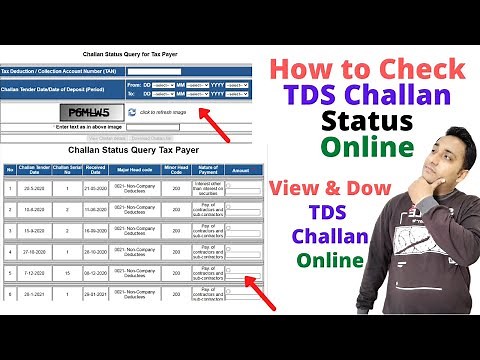 How to Check TDS Challan Status online | View and Download TDS Challan Online | Technical Tyagi