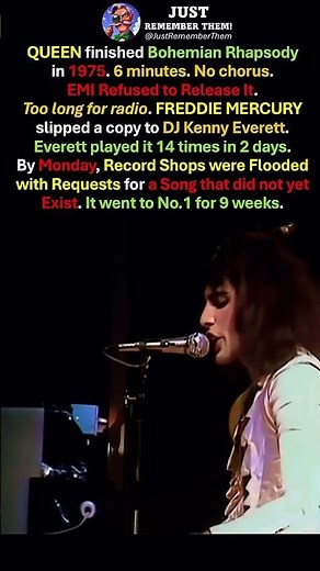 EMI's WORST DECISION ❌ Almost Rejected BOHEMIAN RHAPSODY 🎸 but FREDDIE MERCURY Took Action👊