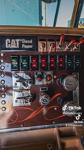 Custom Peterbilt Cabover Interior Showcase