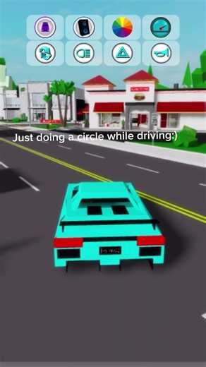 Just doing circles while driving:)