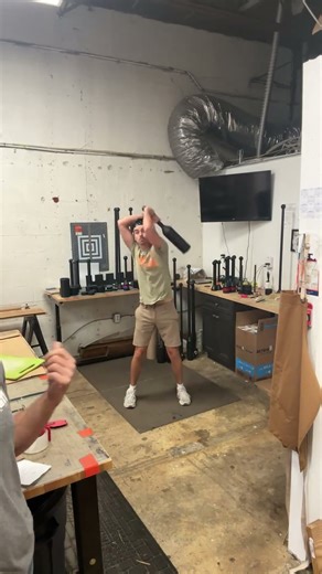 Saving a Bad Swing @ 50lbs #heavyclub