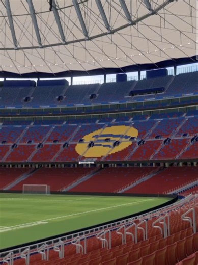 🏟️ Real footage from the stands of the new Spotify Camp Nou 🏟️ This is how FC Barcelona’s new home will look when it’s finished 🔵🔴 Bigger. Louder. More modern. You’re watching history before it goes viral. Save this. Share this. Remember this moment. 🏟️ Barça is coming back home. #FCBarcelona #CampNou #spotifycampnou #barcelona #fyp
