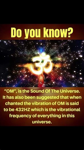 The Science of Chanting OM: Why 432Hz Matters 🕉️ #shorts