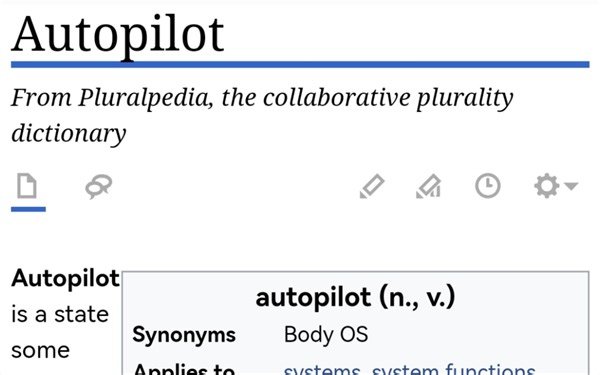 （简易科普）自动驾驶&自动驾驶员&惰性系统&前台密封&卡前台（系统功能/system function）