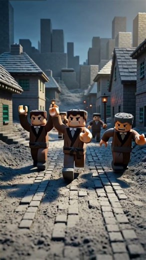 Minecraft Recreated Pompeii's Worst Day #history #minecraft