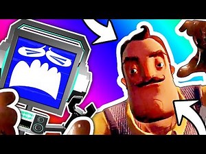 HELLO NEIGHBOR GLITCH GLITCHY GLITCH BETA (SECRETS REVEALED)
