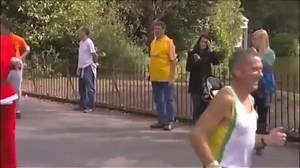 30K views · 475 reactions | People running backwards put in reverse looks like they're being chased by something mildly dangerous.... and it is hilarious :) | Up & Running UK | Facebook