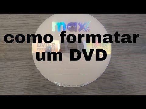 formatando o DVD