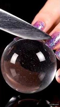 Let's Slice it!🔥 So clean. So glossy. So satisfying.🔪✨Ain't they? #asmr