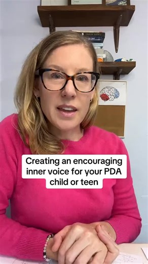 How are you modeling how to manage your PDA child or teen’s nervous system disability? What inner voice will they have as an adult? Feel free to share encouraging sentences you use with your child or teen 🩷👇 🩷 Not sure if your child is PDA? Our free 6-minute survey can help you figure it out. Comment “PDAQBeta” and we’ll send you the link. xoxo, Casey | At Peace Parents