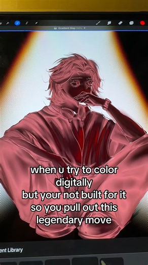 Gradient Maps Are Essential #art #digitaldrawing