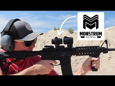 Monstrum Tactical Review...High End Budget Optics. (2x Ghost Magnifier and Prizm Optics)