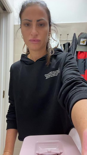 Sneaker Cleaning Tutorial in a Bathroom Setting