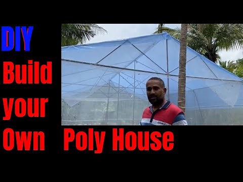How to Build Polyhouse or Greenhouse? // Step by Step Making of My First Polyhouse