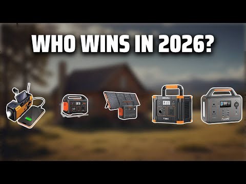 The Top 5 Best Solar Generators in 2026 - Must Watch Before Buying!