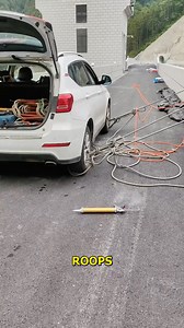 142K views · 381 reactions | Car Anchors Workers During Slope Repair. #safework #bridgerepair #erosioncontrol #constructiongear #smartanchoring | Doraya Jennings | Facebook