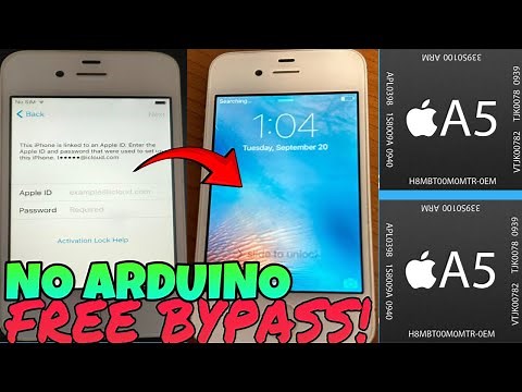 FREE A5 ICLOUD BYPASS! NO ARDUINO!! (iPhone 4S, iPad Mini...)
