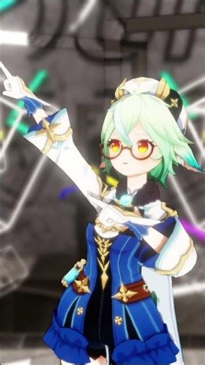 【Genshin MMD】Sucrose Doodle Dance #genshinimpact #mmd #shorts #sucrose