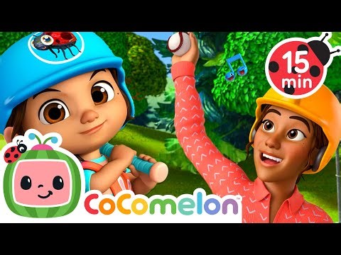 Fun Baseball Game 🎶| Nina's Familia | CoComelon Nursery Rhymes & Kids Songs