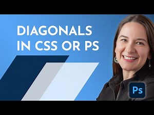 Make a Diagonal using CSS and Learn to Transform and Shear a Rectangle in Photoshop