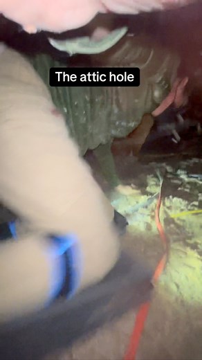 4.8K views | #attic #work #construction #man #crawling #in #tight #space #inspecting #old #home #watch #for #electrical #wire #plumbing #pipe #hvac #vent | ToeKnee Crawler | Facebook