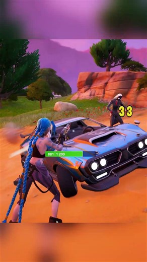 Fortnite Jinx skin iconic 😈😈