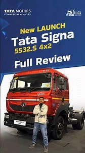 New Tata Signa 5532.S 4x2 Launched | Specs, Mileage & Use Case Explained | Tata Motors New Launches