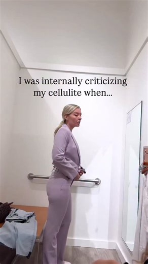 Ashley Lemieux- Wellness Coach on Instagram: "Trying on clothes with my toddler heals a little part of me that diet culture got to🥹 Having a daughter, I’m so intentional about staying neutral when trying on clothes because I know she’s watching my reactions, hearing my words, learning how to speak to herself. I never comment about my body, but it doesn’t mean the thoughts don’t come. Just as I was starting internally criticizing my body and cellulite while trying on suits for an upcoming speaki