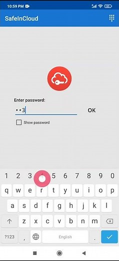 Auto-fill in apps: Usage (Android)