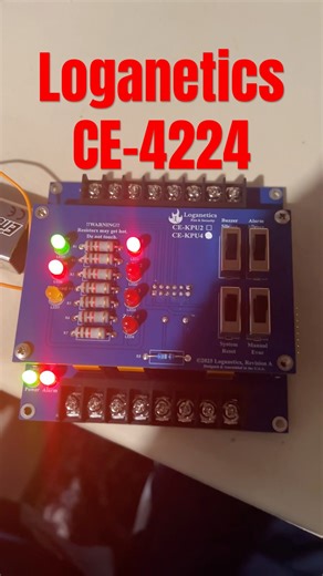 Loganetics CE-4224 Fire Alarm Control Panel Sneak Peek #firealarm