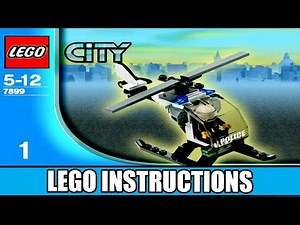 LEGO Instructions | City | 7899 | Police Boat (Book 1)
