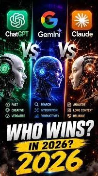ChatGPT vs Gemini vs Claude: Which AI Assistant Is Best in 2026?