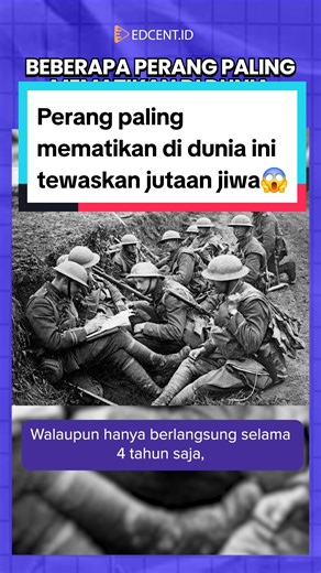 Taukah kamu perang dunia II (1939-1945) adalah perang paling mematikan dalam sejarah, dengan korban jiwa mencapai 55 juta orang di seluruh dunia. Perang ini adalah perang yang paling banyak memakan korban jiwa. #perangdunia #perangduniake2 #perang #serunyabelajar