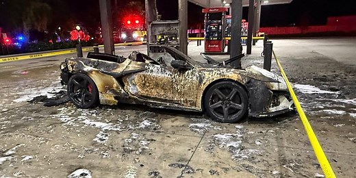 A Strange Gas-Pumping Defect Is Making $100,000 Corvettes Go Up in Flames