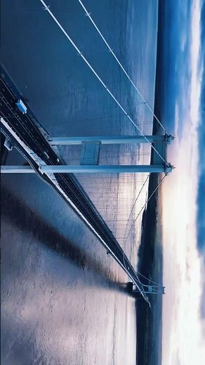 Flying High Above Severn Bridge | Breathtaking Aerial View #drone #england #wales #riversevern #uk