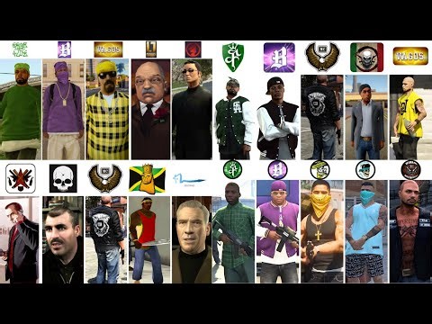 Every GANG In GTA Explained