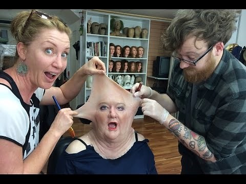 Silicone Character Prosthetic Makeup Effects Transformation