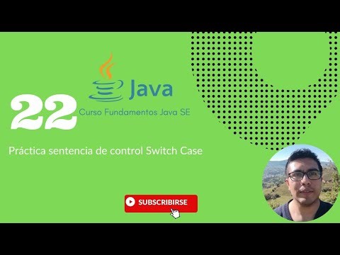 Sentencia de Control Java con Ejemplos: Práctica SWITCH-CASE | Fundamentos de Java SE