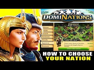 Dominations : How to Choose your Nation at the Iron Age (ios Gameplay)