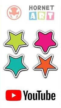 🌟 How to Draw Stars (Stars Drawing)