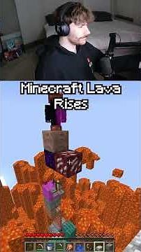 Minecraft Lava Rises...