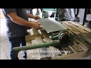 Used Pexto Bar Folder for Sheet Metal Bending