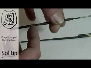 0654 Professional repair of a flyrod with broken spigot by Solitip