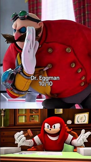 Knuckles rates every Dr. Eggman from sonic prime