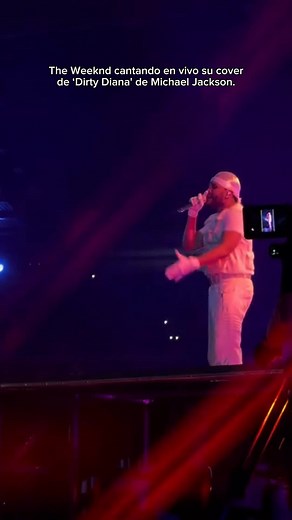 The Weeknd's Tribute to Dirty Diana in Brussels