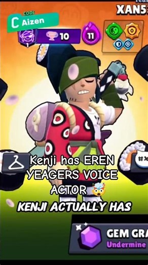 Brawl Stars Used Eren Yeager’s Voice Actor 🤯 #brawlstars #supercellcreator #brawltheory