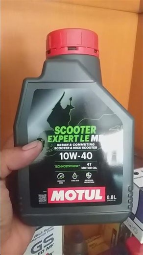 Motul Scooter Expert 10W-40 engine oil recommendation #motul