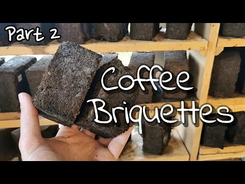 Coffee Briquettes - How to make Briquettes with Coffee grounds