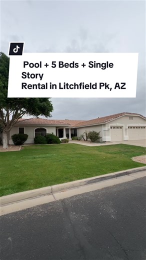 Stunning 5-Bedroom Rental in Litchfield Park, AZ