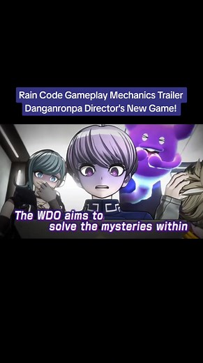Master Detective Archives: Rain Code Gameplay Mechanics Trailer. Danganronpa Director Kodaka's New Game! #danganronpa #raincode #masterdetectivearchivesraincode